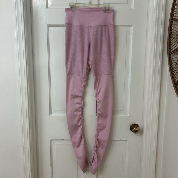 ALO YOGA HIGH-WAIST Pink ALOSOFT GODDESS LEGGING, Size S‎ - Picture 1 of 4